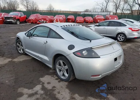 2007 Mitsubishi Eclipse Gs z USA, uszkodzony, nr VIN 4A3AK24F37E002862
